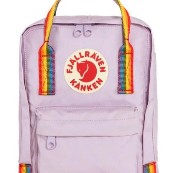 Fjallraven Kanken Rainbow Backpack With Rainbow Trim (23620) - Picture 1 of 2